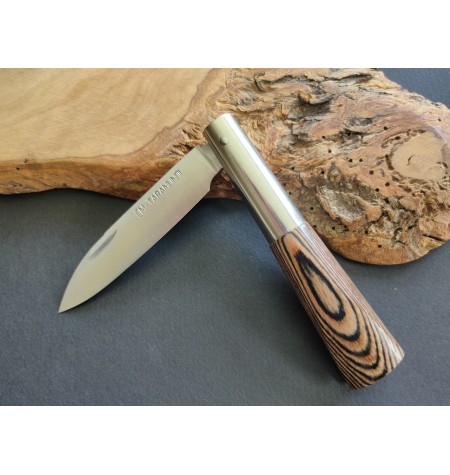 Navaja laminada marrón CM 