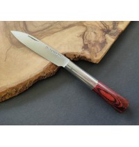 Navaja laminada fina rojo/negro CM