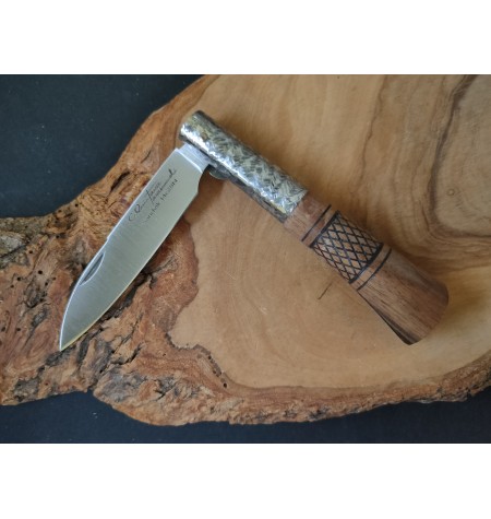 Navaja nogal texturizada cruzadillo CQ