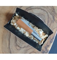 Navaja personalizada cerezo lisa FV recta