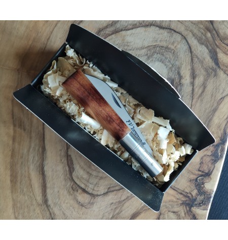 Navaja cerezo quemada recta FV