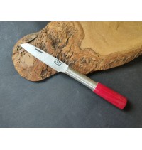 Navaja personalizada laminada roja JL peq.