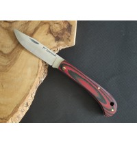 Navaja pistón rojo negro FV