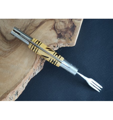 Navaja tenedor decorada 