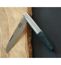 navaja personalizada laminada azul JL G