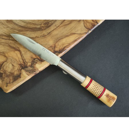 Navaja personalizada decorada cruzadillo bloqueo CQ 