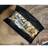 Navaja decorada cenefa  verde bloqueo personalizada