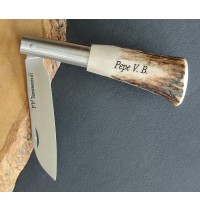 navaja asta venado personalizada