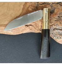 ébano + latón grabada