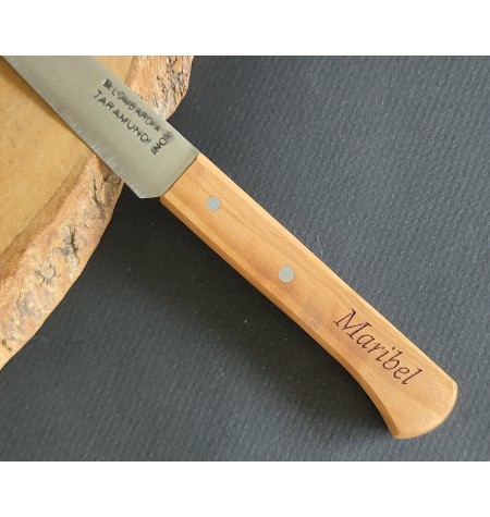 cuchillo mesa punta vuelta personalizado