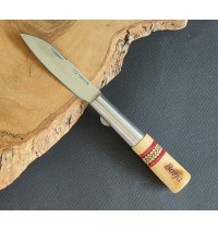 navaja decorada  G cenefa roja bloqueo personalizada