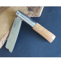 Navaja brezo lisa carbono chata  F.V. G