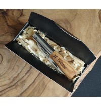 Navaja personalizada olivo liso G 