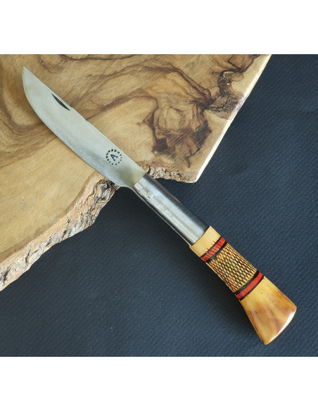 Navaja brezo cruzadillo carbono - José Luis Bermúdez Revordela