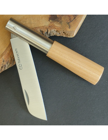 Navaja personalizada marinera cerezo Carlos Quintana