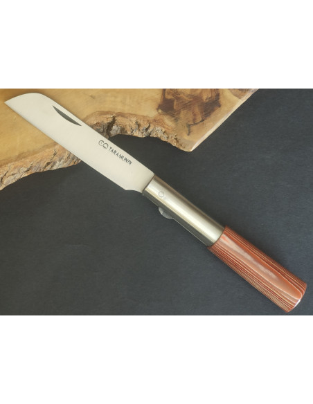 Navaja personalizada marinera roja Carlos Quintana