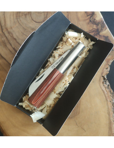 Navaja personalizada marinera roja Carlos Quintana