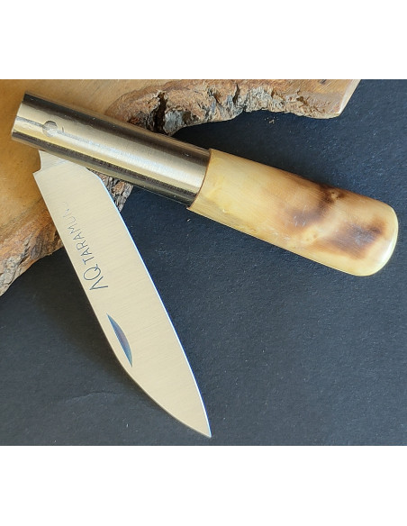 Navaja personalizada boj quemado AQ