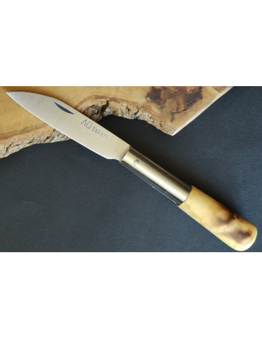 Navaja personalizada boj quemado AQ