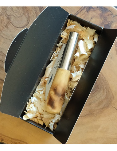 Navaja personalizada boj quemado AQ