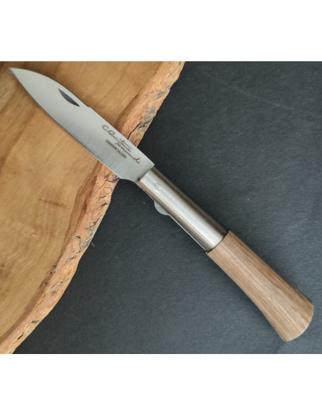 Navaja personalizada nogal SERIE PREMIUM Carlos Quintana