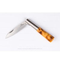 Navaja con bloqueo quemada