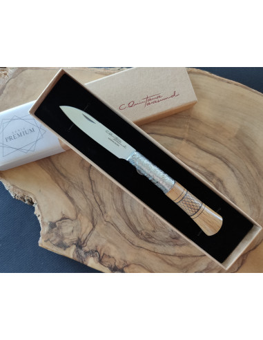 Navaja personalizada roble texturizada...