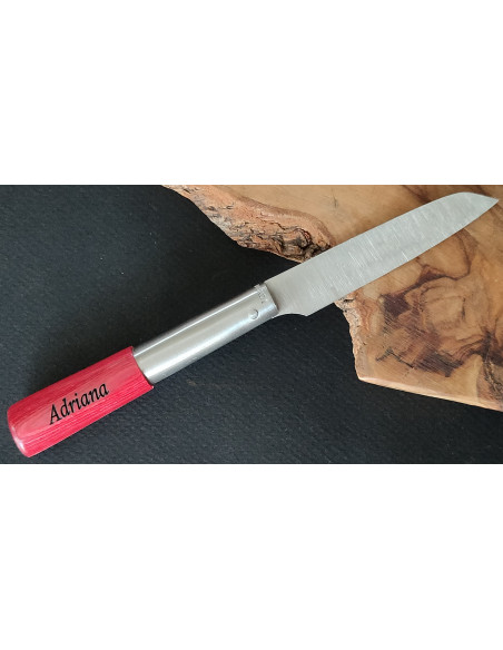 Navaja personalizada laminada rojo G - David Legaspi JL