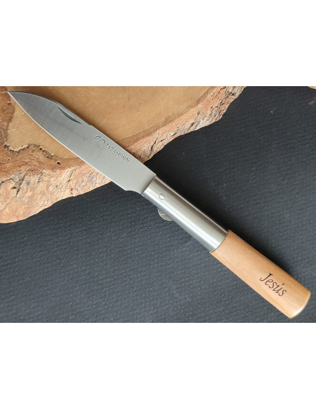 Navaja personalizada cerezo Carlos Quintana G