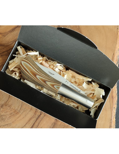 Navaja personalizada laminada caramelo...