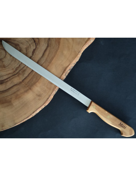 cuchillo personalizado jamonero M.LOMBARDIA