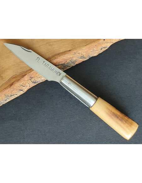 Navaja personalizada quemada pequeña - Fermín Lombardero