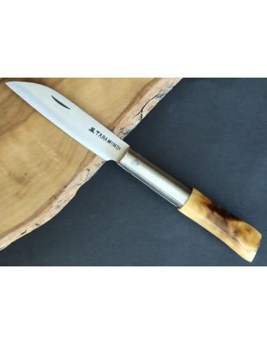 Navaja personalizada boj quemada carbono -...