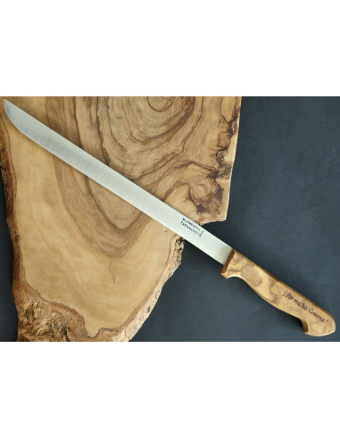 cuchillo personalizado jamonero M.LOMBARDIA