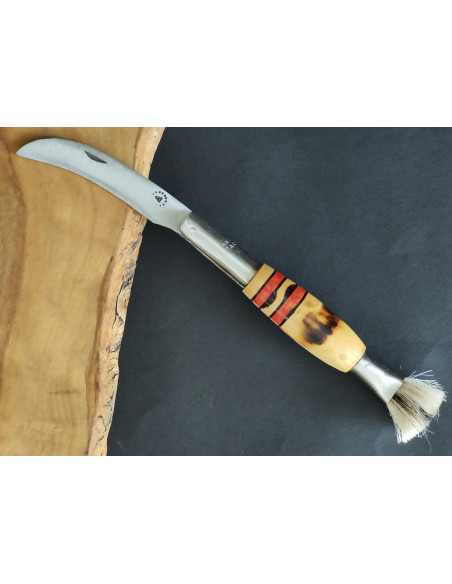 Navaja setas decorada  rojo Antonio Díaz