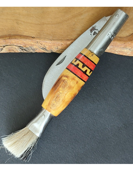 Navaja setas decorada roja A