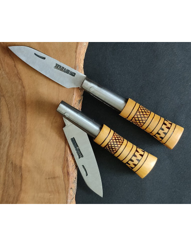 Navaja decorada goma laca - José Bouza