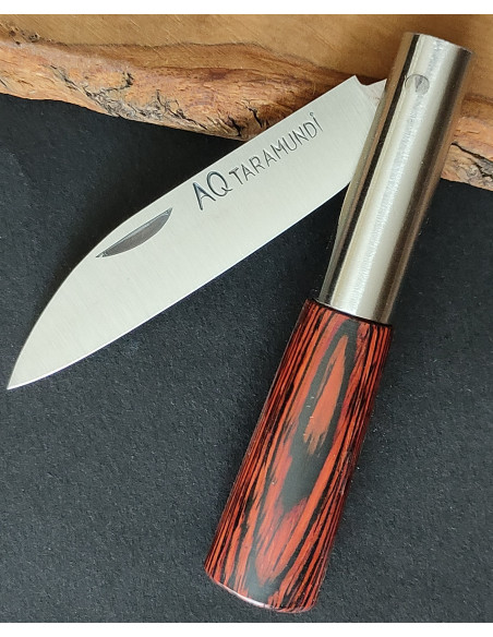 Navaja laminada roja AQ