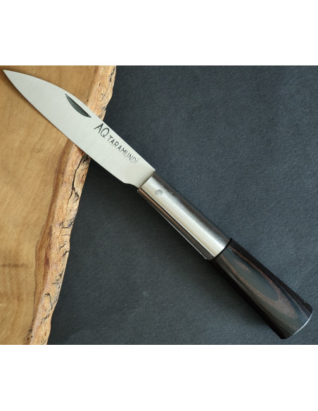 navaja laminada negra AQ