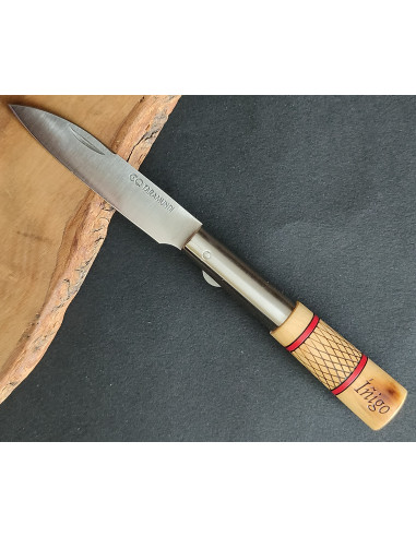 Navaja personalizada decorada cruzadillo Carlos...