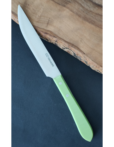 Cuchillo de mesa verde CQ