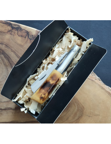 navaja carbono quemada chata - Manuel Martínez