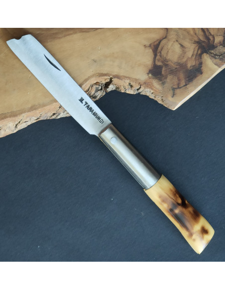 Navaja personalizada boj quemada chata - Manuel Martínez