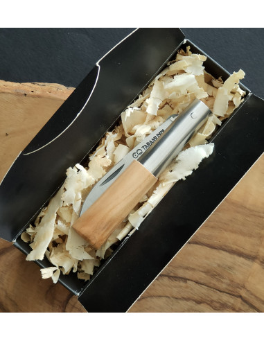 Navaja personalizada cerezo - Carlos Quintana p