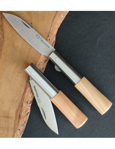 Navaja personalizada cerezo - Carlos Quintana p