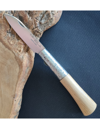 Navaja personalizada roble texturizada SERIE...
