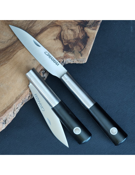 Navaja personalizada ébano círculo Cuchillería de Taramundi G