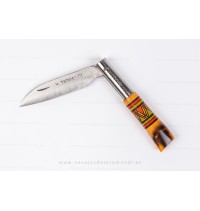 Navaja personalizada carbono decorada