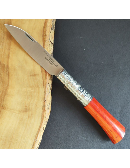Navaja padouk texturizada Carlos Quintana