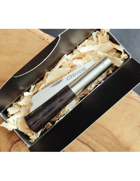 Navaja chata pakawood negro - Cuchillería de Taramundi